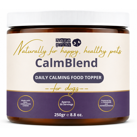 NOSEPRINT CalmBlend⢠Daily Calming Food Topper for Dogs | 250g