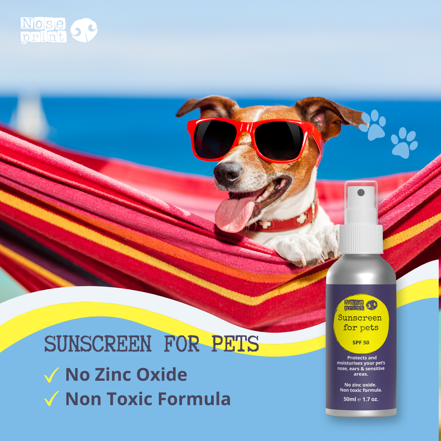 Pet Sunscreen SPF50 Spray