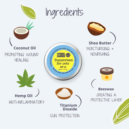 Pet Sunscreen SPF15 Balm 60ml