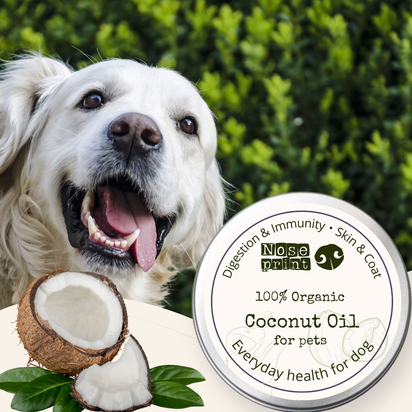 100% Organic Coconut Oil 200ML