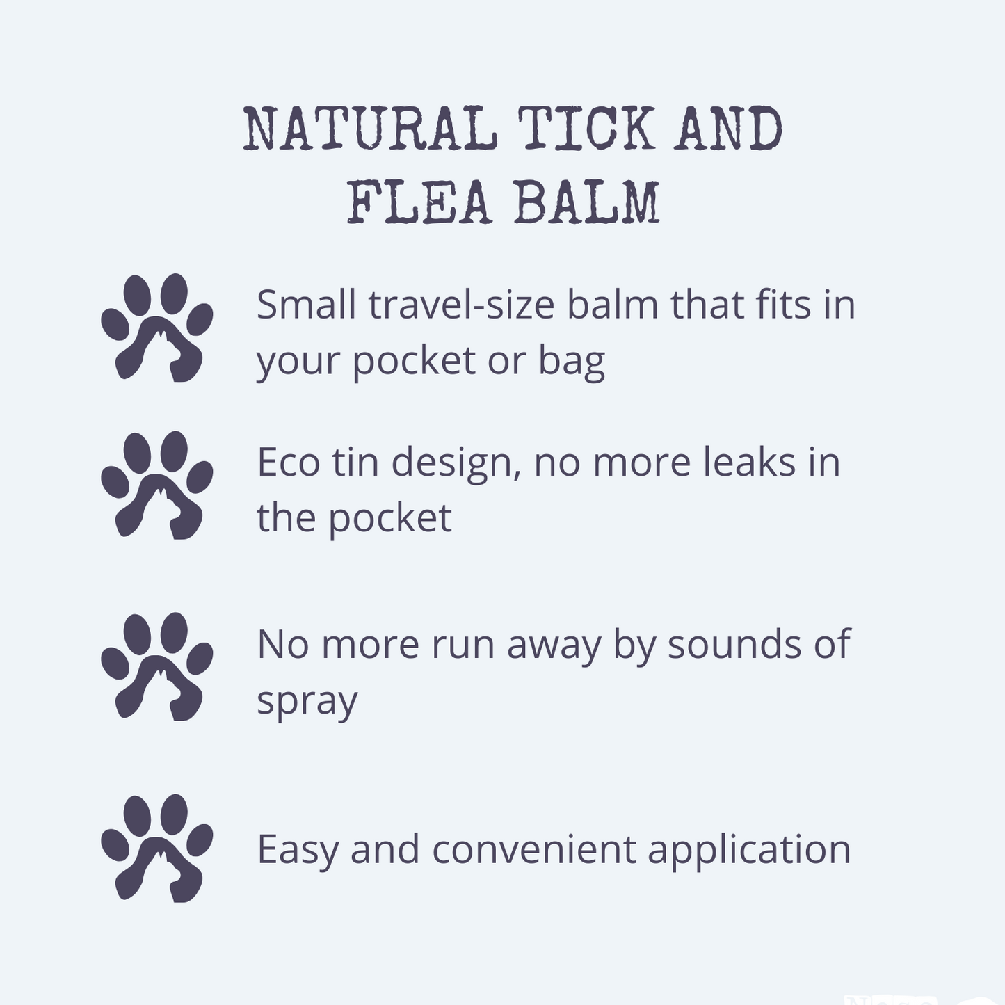 Flea and Tick Repellent for Dogs & Cats 30ml