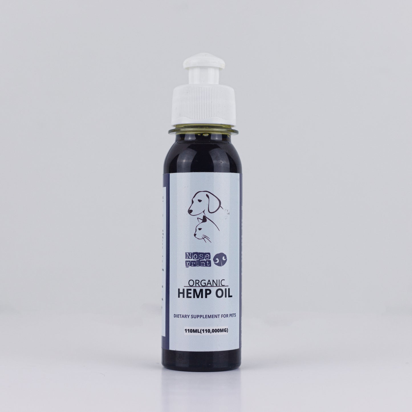 110 ML 100% Natural Hemp Oil Drops For Dogs and Cats