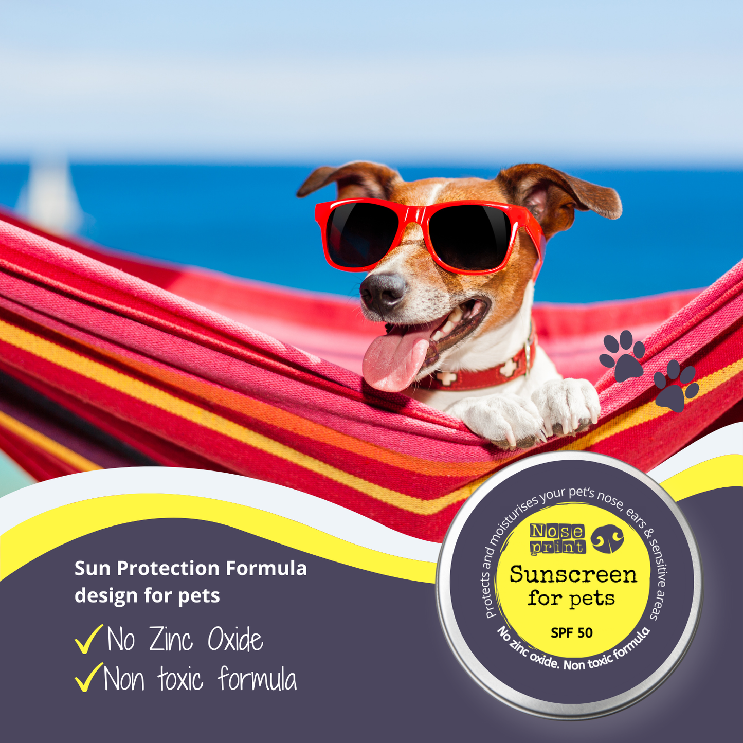 Pet Sunscreen SPF50 Balm