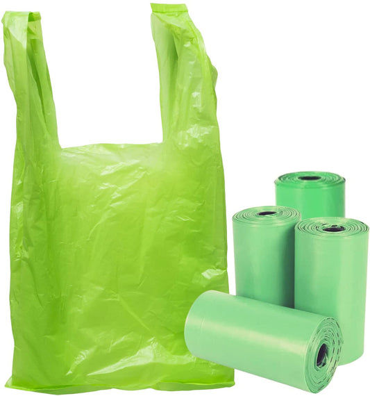Bulk Buy Degradable Dog Poo Bags on roll - pocket size