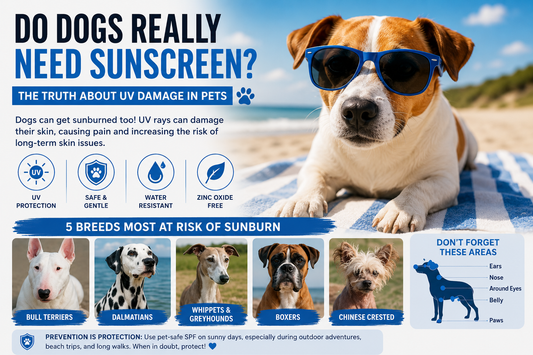 Do Dogs Really Need Sunscreen? The Truth About UV Damage in Pets