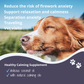 Calming Coconut Oil for Dogs & Cats – 200ml Anxiety Relief Supplement with Chamomile, Valerian & Ashwagandha – Natural Stress Soothing Formula