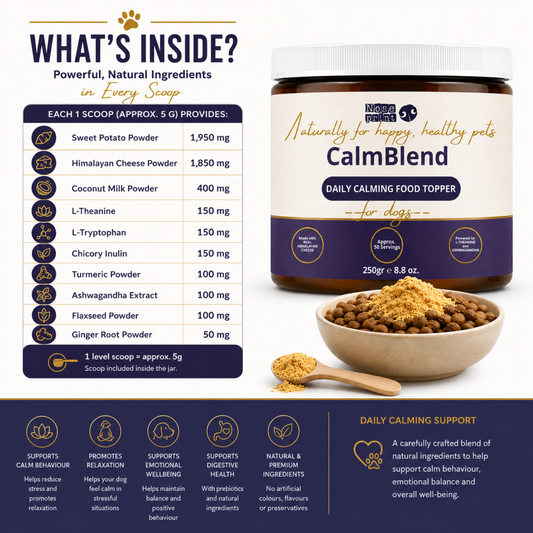 NOSEPRINT CalmBlend™ Daily Calming Food Topper for Dogs | 250g