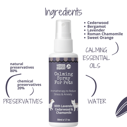 Herbal Calming Spray for Pets