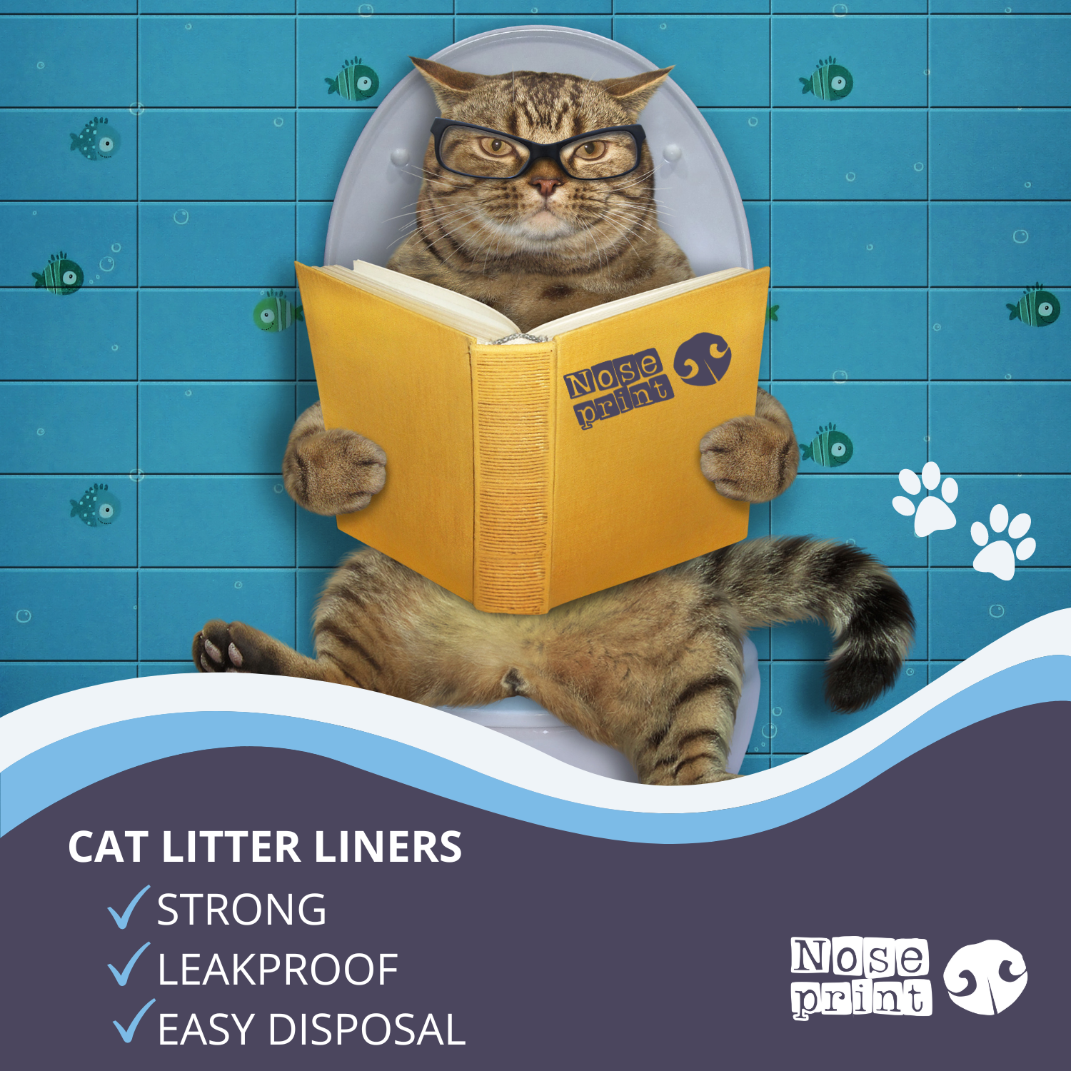 Cat Litter Tray Liners Noseprint